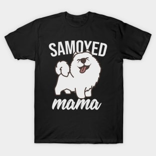 Samoyed Mom Mama Dog T-Shirt